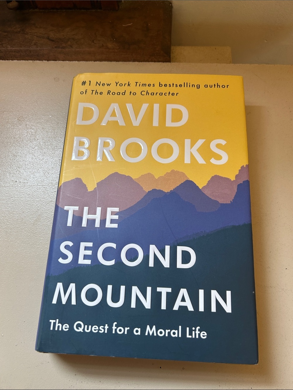 The Second Mountain by David Brooks Hardback EUC